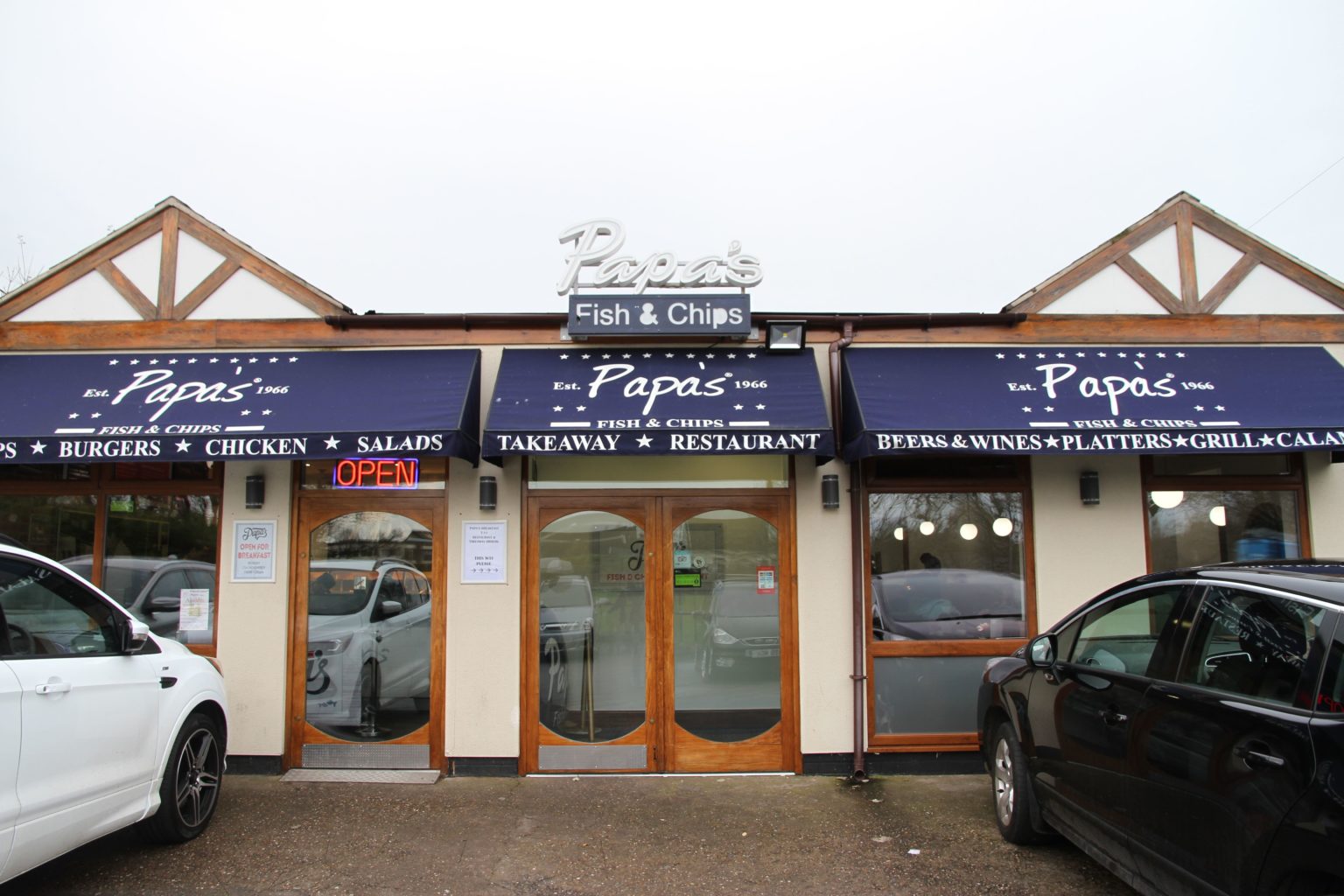 Papas Fish & Chips Worksop | Best Fish & Chips in Worksop